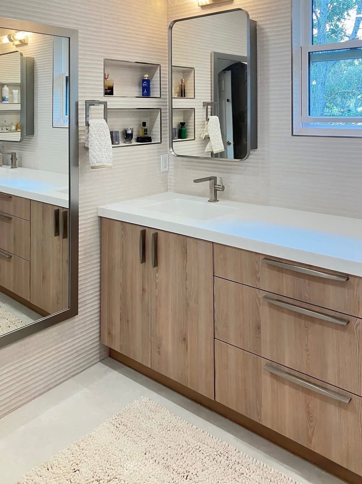 Kitchen installation by Jim Cabinets and More LLC, Houston, Texas